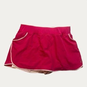 Reebok Pink & White Golf Skort